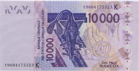 West-Afr.Staaten/West African States P.718Ks 10.000 Francs 2019 (1) 