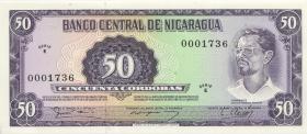 Nicaragua P.131 50 Cordobas 1979 0001736 (1) 