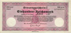 R.716j: Steuergutschein 100 Reichsmark 1939 (März 1940) (2) 