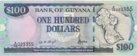 Guyana P.31 100 Dollars (1999) (1) U.2 