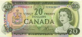 Canada P.089b 20 Dollars 1969 (1) 