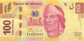 Mexiko / Mexico P.124e 100 Pesos 23.4.2009 (1) 