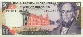 Venezuela P.065e 50 Bolivares 1995 (1) 
