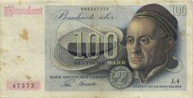 R.256 100 DM 1948 Bank Deutscher Länder (3-) 