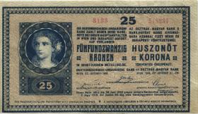 Ungarn / Hungary P.013 25 Kronen 1918 (3) 