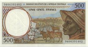 Zentral-Afrikanische-Staaten / Central African States P.201Eb 500 Francs 1994 (1) 