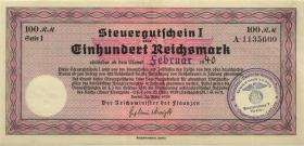 R.716c: Steuergutschein 100 Reichsmark 1939 (Februar 1940) (2) 