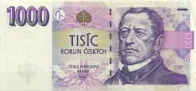 Tschechien / Czech Republic P.15d 1000 Kronen 1996 (1-) 
