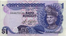 Malaysia P.19 1 Ringgit (1982-84) (2) 