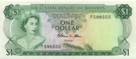 Bahamas P.35b 1 Dollar 1979 (1) 