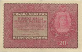 Polen / Poland P.026 20 Marek 1919 (3) 