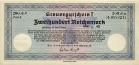 R.717l: Steuergutschein 200 Reichsmark 1939 (Mai 1940) (2) 