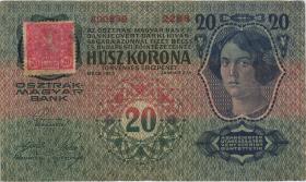 Tschechoslowakei / Czechoslovakia P.002 20 Kronen 1919 (3) 