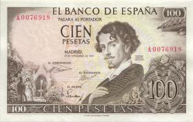 Spanien / Spain P.150 100 Pesetas 1965 (70) (2) 