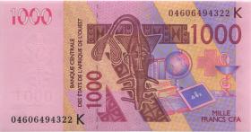 West-Afr.Staaten/West African States P.715Kb 1.000 Francs 2004 (1) 