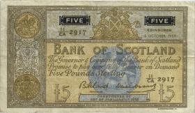 Schottland / Scotland P.101b 5 Pounds 1959 (3) 