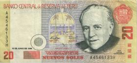 Peru P.158 20 Neues Soles 1994 (3) 