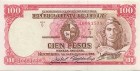 Uruguay P.039c 100 Pesos L. 1939 (1/1-) 