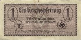 R.500 Wehrmachtsausgabe 1 Reichspfennig o.J. braun (3) 