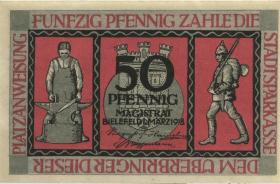 Bielefeld GP.10P 50 Pfennig 1918 Papier (1) 