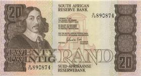 Südafrika / South Africa P.121b 20 Rand (1982-85) (1) 
