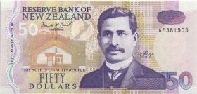 Neuseeland / New Zealand P.180 50 Dollars (1992) (1) AF 