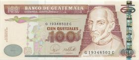 Guatemala P.104c 100 Quetzales 2007 (1) 