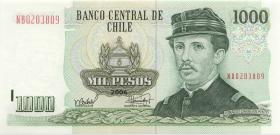 Chile P.154g 1000 Escudos 2006 (1) 