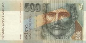 Slowakei / Slovakia P.27 500 Kronen 1996 (2) 