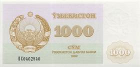 Usbekistan / Uzbekistan P.70b 1000 Sum 1992 (1) 