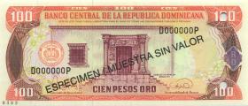 Dom. Republik/Dominican Republic P.150s 500 Pesos Oro 1995 Specimen (1) 