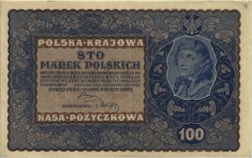 Polen / Poland P.027 100 Marek 1919 (3+) 