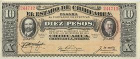 Mexiko / Mexico P.S0535 10 Pesos 10.2.1914 (1) 