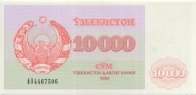 Usbekistan / Uzbekistan P.72a 10.000 Sum 1992 (1) 