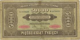 Polen / Poland P.033 50.000 Mark 1922 (4) 