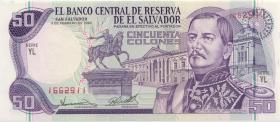 El Salvador P.145 50 Colones 1996 (1) 