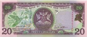 Trinidad & Tobago P.44b 20 Dollars 2002 (1) 