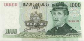 Chile P.154f 1000 Escudos 1995 (1) 