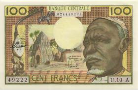 Äquat.-Afrikan.-Staaten P.03a 100 Francs (1963) (1) 