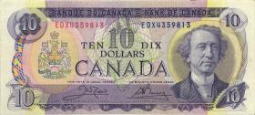 Canada P.088d 10 Dollars 1971 EDX (3) 