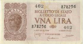 Italien / Italy P.029b 1 Lira 1944 (2) 