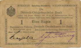 R.916l: Deutsch-Ostafrika 1 Rupie 1915 S (3) 