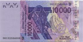 West-Afr.Staaten/West African States P.218Bd 10.000 Francs 2006 (1) 