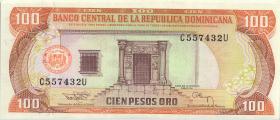 Dom. Republik/Dominican Republic P.136b 100 Pesos Oro 1994 (1) 