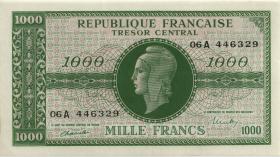 Frankreich / France P.107 1000 Francs (1944) (1/1-) 