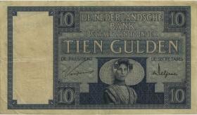 Niederlande / Netherlands P.043b 10 Gulden 11.1.1929 (3) 