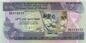 Äthiopien / Ethiopia P.44c 50 Birr (1991) (1) 