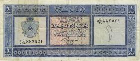 Libyen / Libya P.30 1 Libyan Pound L. 1963 (4) 