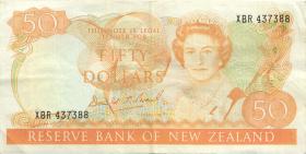 Neuseeland / New Zealand P.174b 50 Dollars (1981-85) (3) 