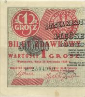 Polen / Poland P.042a 1 Grosz 1924 (2) 